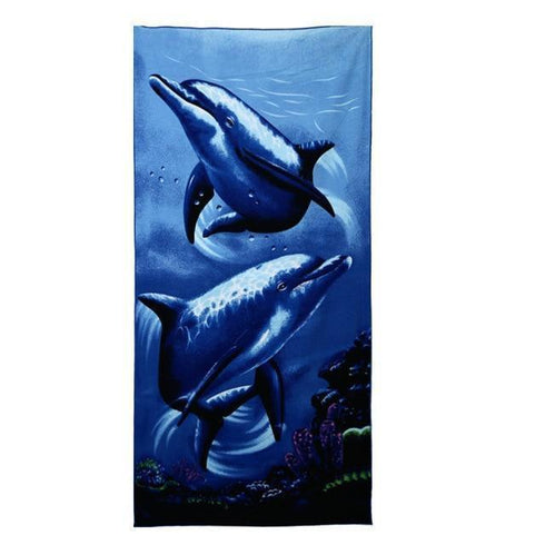 Summer Microfiber Printed Beach Towels, Various Designs